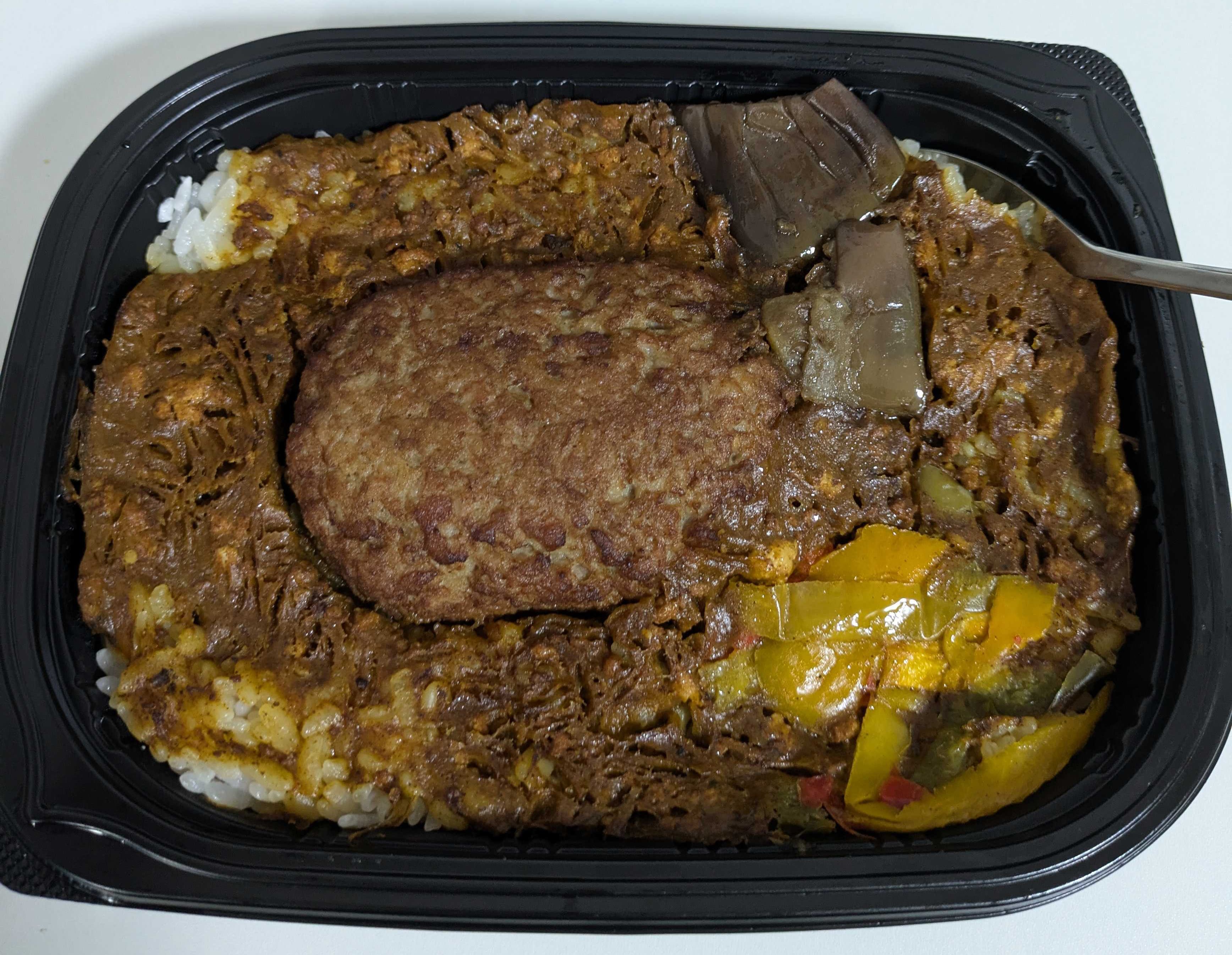 こだわりカレーハンバーグプレート